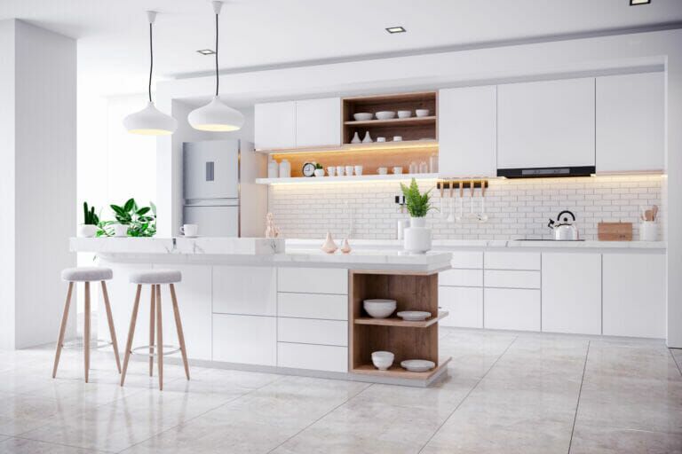 white kitchens perth