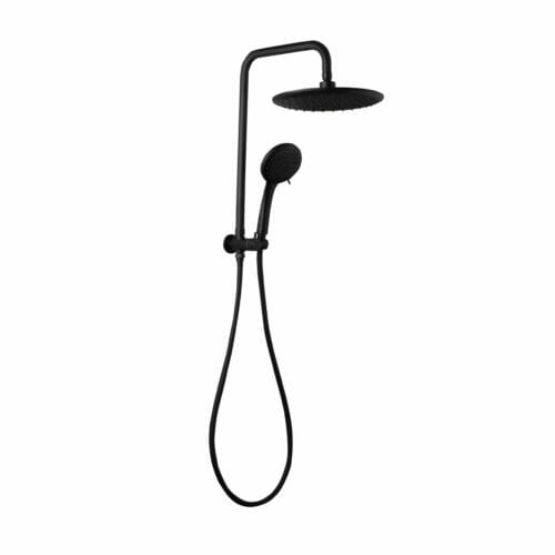 Loui Twin Shower Matte Black