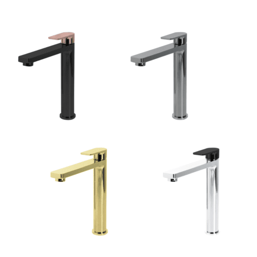 Gabe Leva Hi-rise Basin Mixer