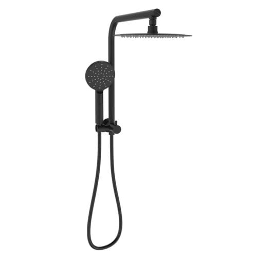 Sky Twin Shower Round Matte Black