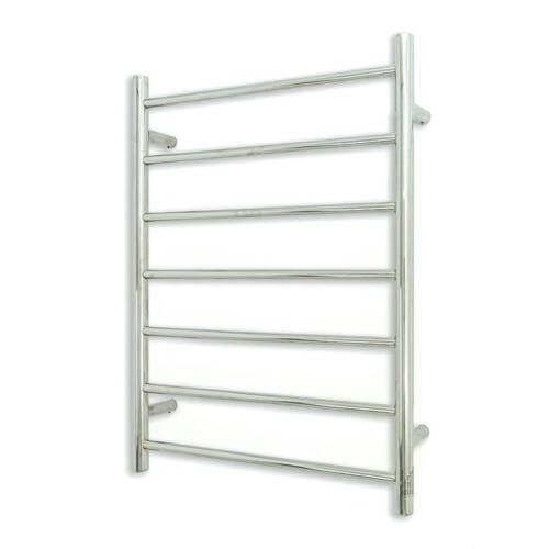 Chrome Round Heated Towel Ladder