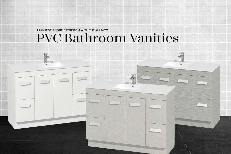 pvc bathroom vanities perth