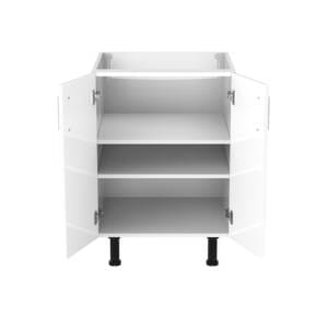 60cm-double-door-base-cabinet-open 60cm Double Door Base Cabinet (Doors Open)
