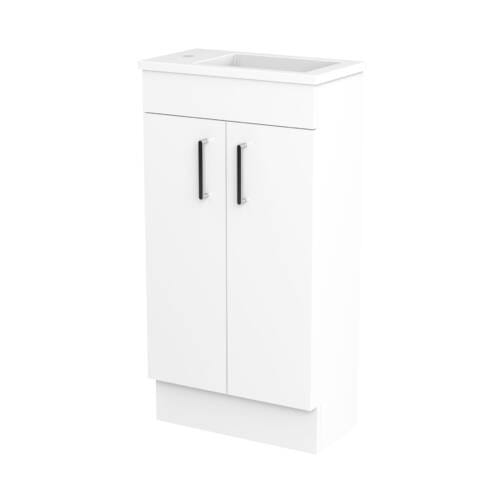Judy PVC Ensuite Vanity Unit - Angled view