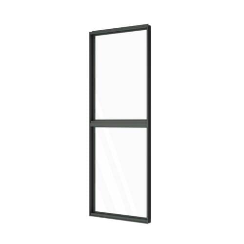 Two Panels Coupled Fixed Window