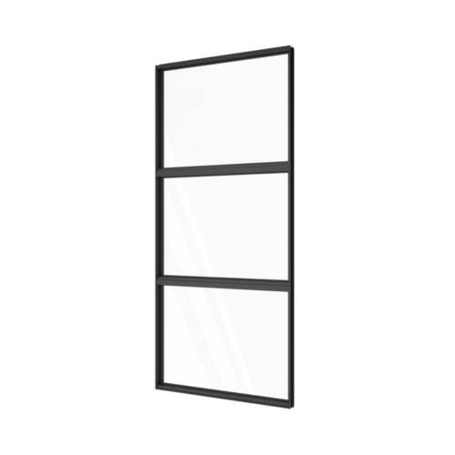 Three Panels Vertical Fixed Window