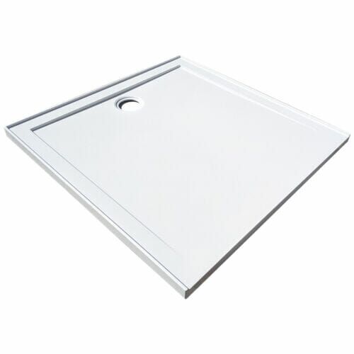 Alpine SMC Shower Base 900 x 900mm Rear Outlet SMC-shower-base-perth-alpine