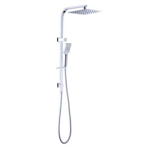 Celia/Bianca Chrome Twin Shower Square Celia/Bianca Twin Shower Square Chrome