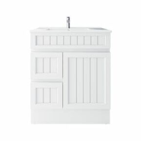courtney_75cm_LHD_web Courtney PVC Vanity Unit 75cm - Front View