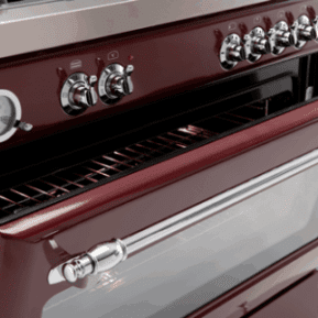 EECSH900BG – 90cm Dual Fuel Royal Chiantishire – Burgundy 90cm Dual Fuel Royal Chiantishire – Open Door