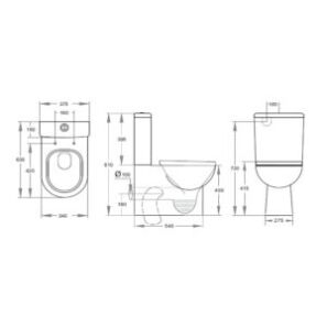 Mirage Toilet Suite Specs