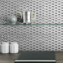 Bling Silver mosaic tile concept Bling Silver mosaic tile concept