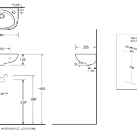 Classica Compact Basin Specs Classica Compact Basin Specs
