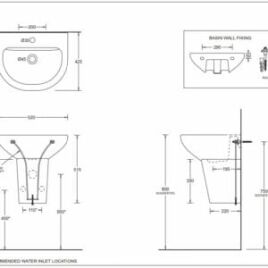 Como Basin – Specs Como Basin - Specs