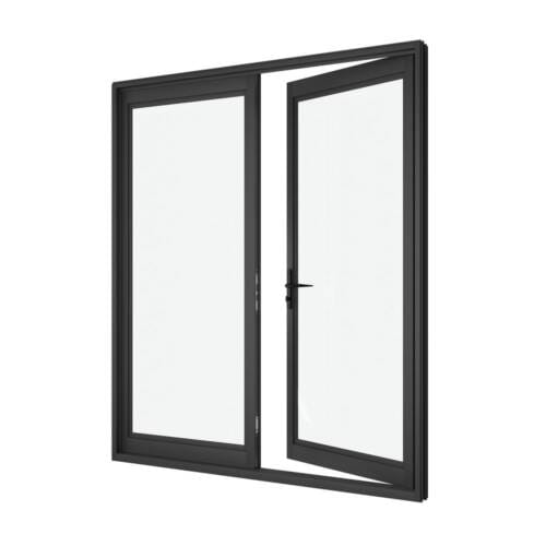 Double French Doors Double Hinged Door