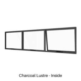 Triple Awning Window Charcoal Lustre Inside Triple Awning Window Charcoal Lustre Inside
