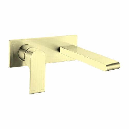 Bianca Wall Mixer Set Brushed Gold Bianca Wall Mixer Set Brushed Gold