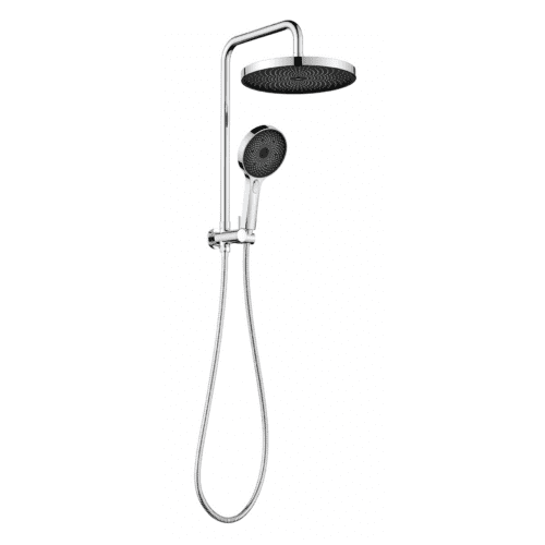 Gabe Twin Shower - Chrome