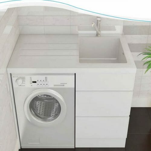 Nugleam All in One Laundry Cabinet & Sink Bloom Laundry Cabinet & Sink