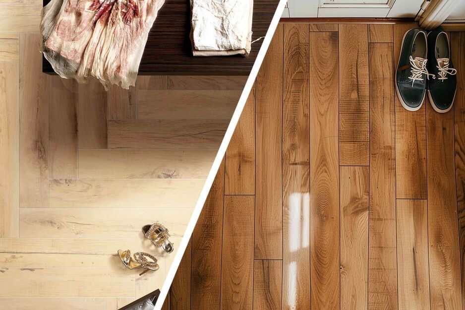 wood-look-tiles vs wooden floorboards