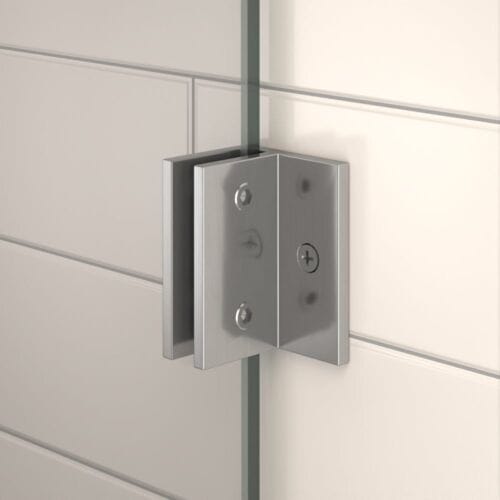 F-shape bracket Walk In Shower