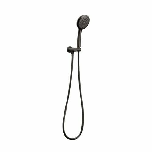 Loui Hand Shower With Wall Bracket Gunmetal Loui Hand Shower With Wall Bracket Gun Metal