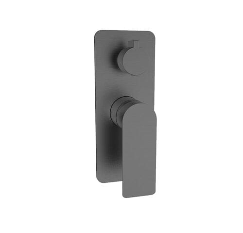 Sky Wall Mixer With Diverter Gunmetal