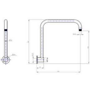 104210 round shower arm sky round shower arm sizes