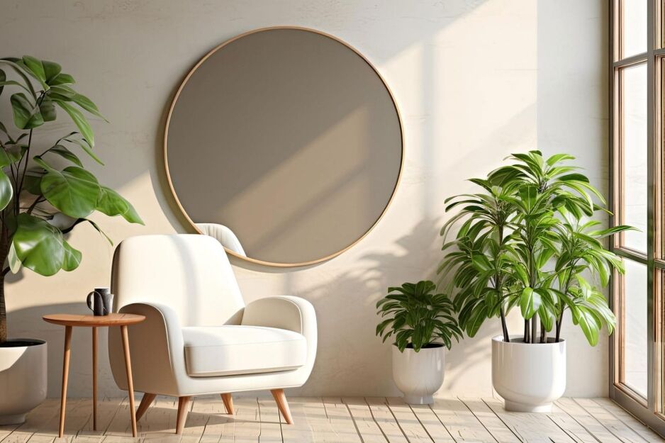 large round mirrors perth