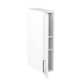 15cm Slimline Wall Cabinet with Sky Chrome Handle (Door Open)