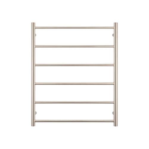 Brushed Nickel Round Ladder Towel Rail