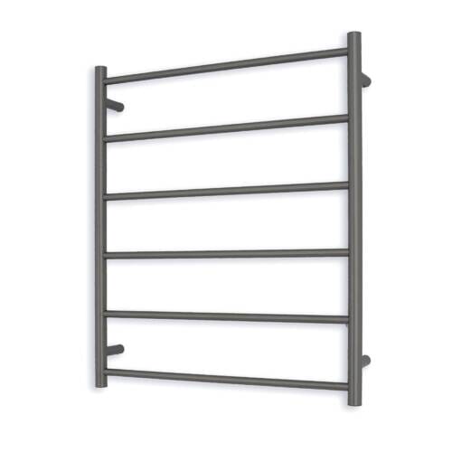 Non-Heated Round Ladder Towel Rail – Gunmetal Non-heated Round Ladder Towel Rail Gunmetal 700x830mm