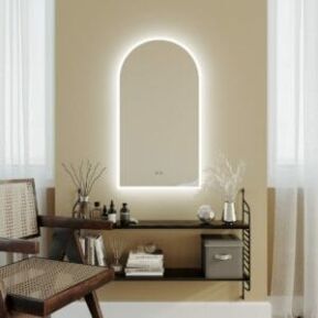 AR50D_ Arch LED Mirror Backlit 500x900mm