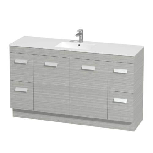 Woodlands PVC Vanity Unit 150cm Single Bowl Woodlands PVC Vanity Unit 150cm Single Bowl