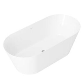 Galaxy Oval 1700 170cm acrylic white freestanding bath