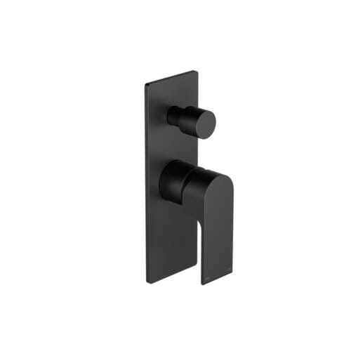 Bianca Shower Mixer With Diverter Matte Black Bianca Shower Mixer With Diverter Matte Black