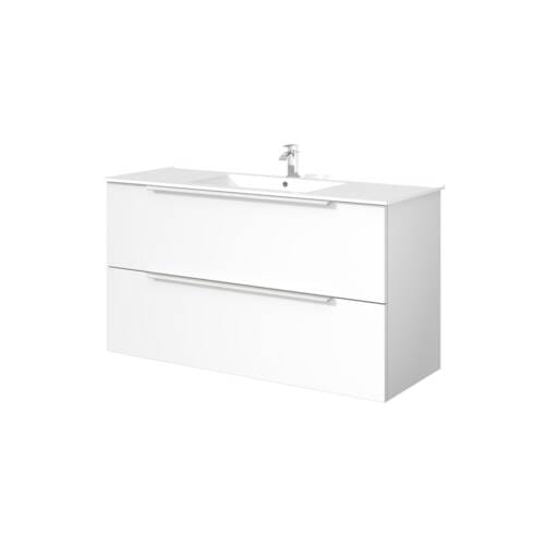 Cassie 2 Drawer PVC Vanity Unit 120cm Cassie 2 Drawer PVC Vanity Unit 120cm storage detail