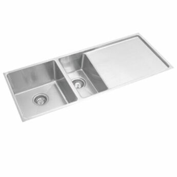 Excellence Squareline 1.5 Bowl & Drainer Sink