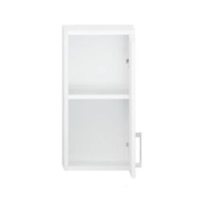 Wall Cupboard Right Hand Hinged Single Door 20cm (Open)