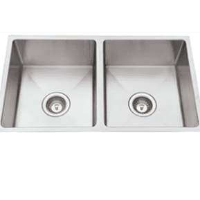 Excellence Squareline Double Bowl - Front view