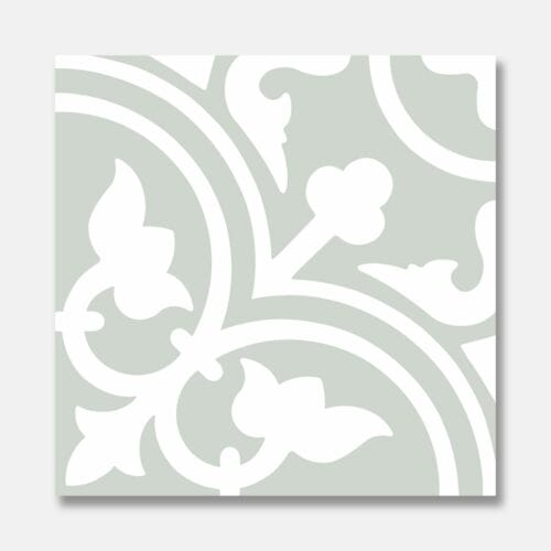 Heritage Aster Green 200x200mm ceramic tile