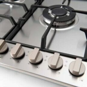 90cm Gas Cooktop ECT900GX - control knobs