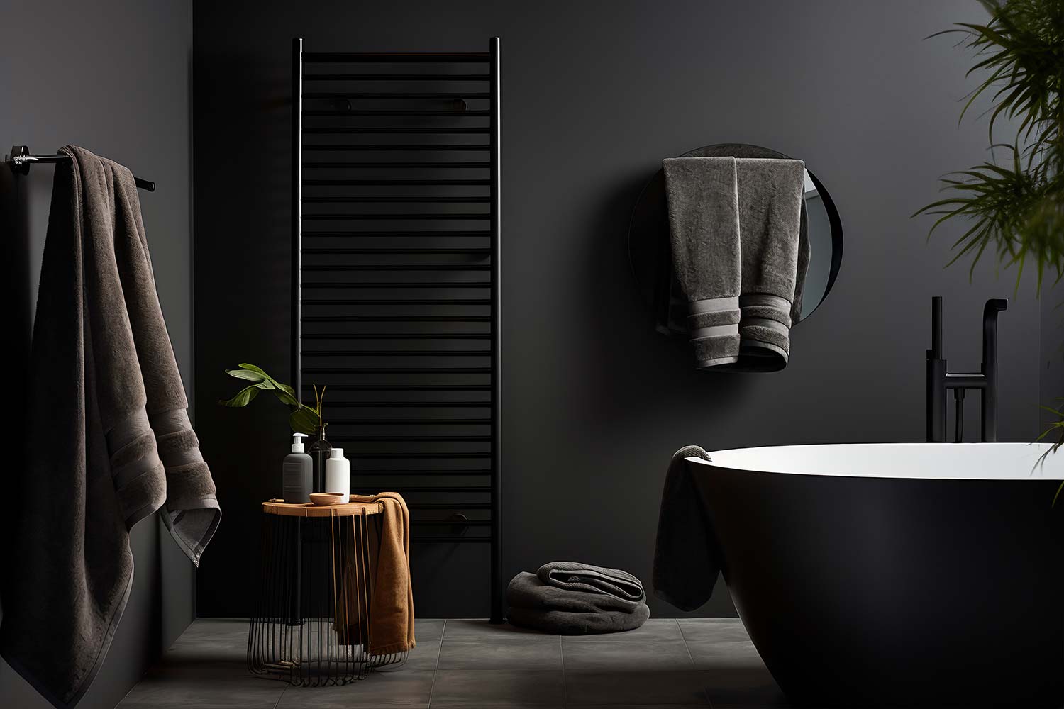 black bathrooms perth