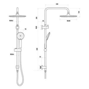 Loui_Twin-Shower-with-Rail_T9088
