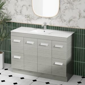 120cm PVC Woodlands Bathroom Vanity