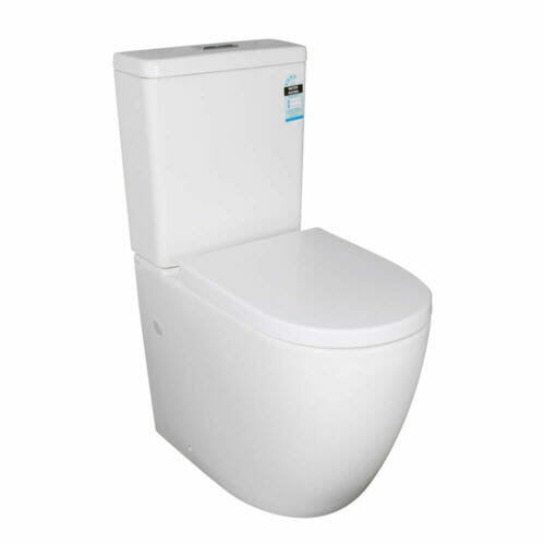 Denali Extra Height Rimless Toilet Suite Denali Extra Height Rimless Toilet Suite