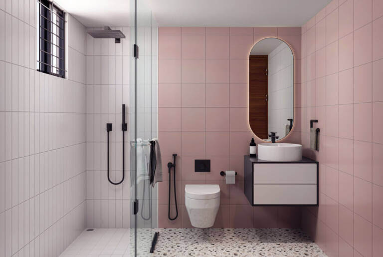 shower screens for small bathrooms