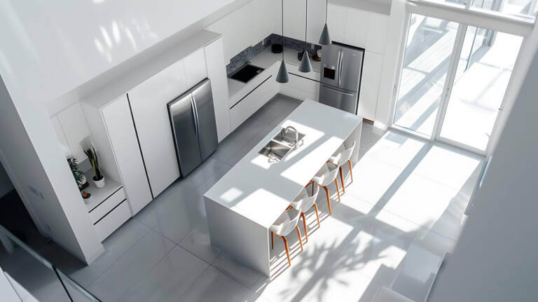 Functional Kitchen Cabinet Layout