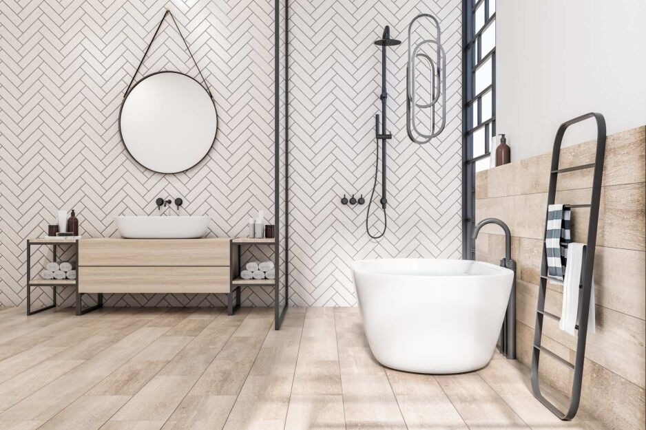 Large Vs Small Bathroom Tiles