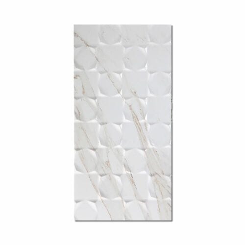 Romani Dcardiff Bianco Wall Tile 200x400mm